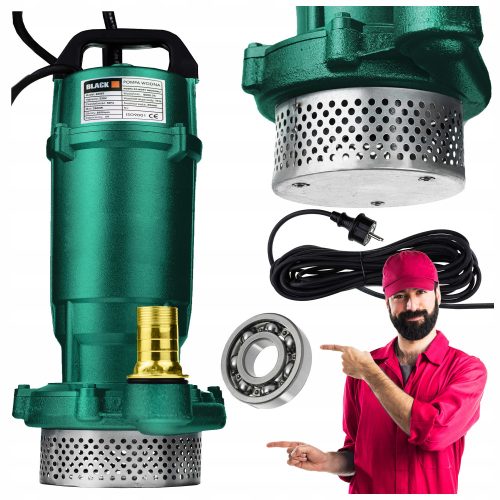 Potopna pumpa Crna 2000 W 5000 l/h