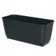  Prosperplast teglica za cvijeće 49,2 cm x 17,2 x 17,4 cm plastična antracit