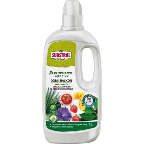 Organsko gnojivo za dom i balkon, tekući Substral Performance Organics 1,28 kg 1 l