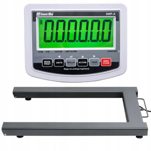 Paletna vaga Precizna 1,5t/200g LCD Sensorwag
