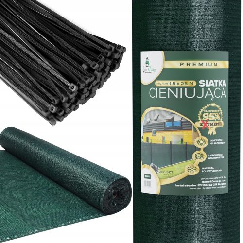 JohnGreen mreža za sjenilo za ogradu 1,5x25 m