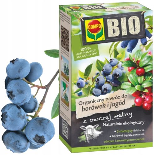 Bio organsko gnojivo za borovnice i jagode 750g - 5 mjeseci djelovanja