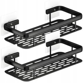 VISEĆA KUPAONSKA POLICA ZA TUŠ SET OD 2 ALU