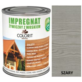 COLORIT SMOLA IMPREGNIRANA VOSKOM 5L SIVA