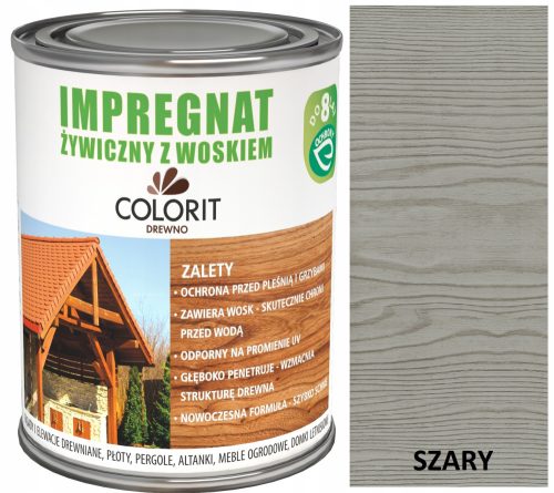 COLORIT SMOLA IMPREGNIRANA VOSKOM 5L SIVA