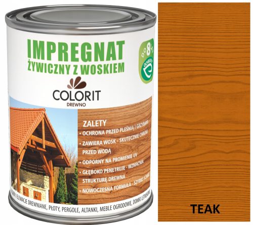 COLORIT SMOLA IMPREGNIRANA TEAK VOSKOM 5L