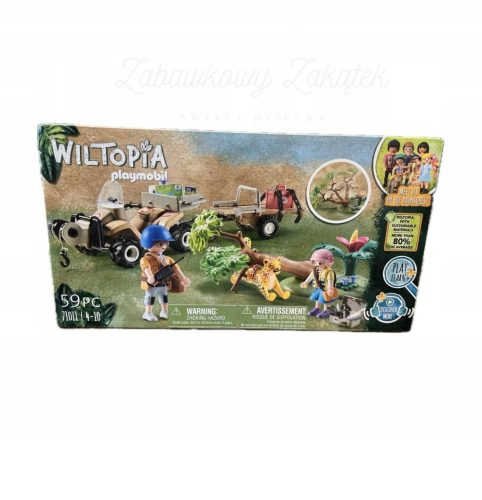  Playmobil Wiltopia 71011 četvorka za spašavanje životinja