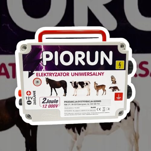 PIORUN elektrifikator - univerzalni uređaj za elektrifikaciju, na struju i baterije, snažan!