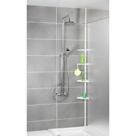 Teleskopska kutna kupaonska polica - do 4 razine