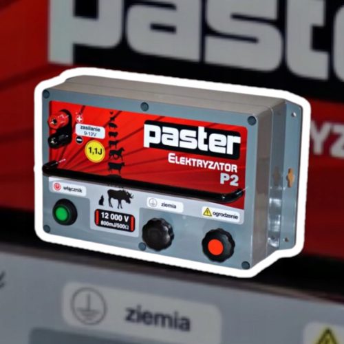 Elektrifikator zaštite PASTER P2 - otporan na UV/kišu, 12/230V - poljski, snažan!