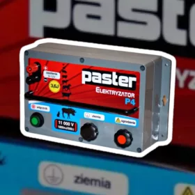   Elektropastir PASTER P4 - snažan elektrifikator za konje, 3,6J, do 60KM, 12/230V! PL