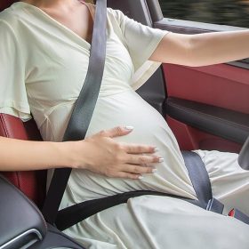 Adapter za sigurnosni pojas za trudnice, zasun