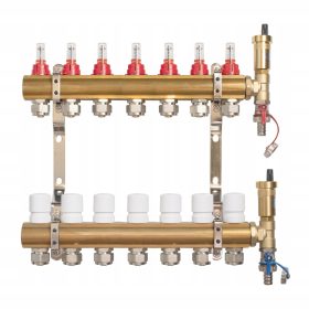 Razdjelnik mosni 7 sekcija za podno grijanje AFRISO