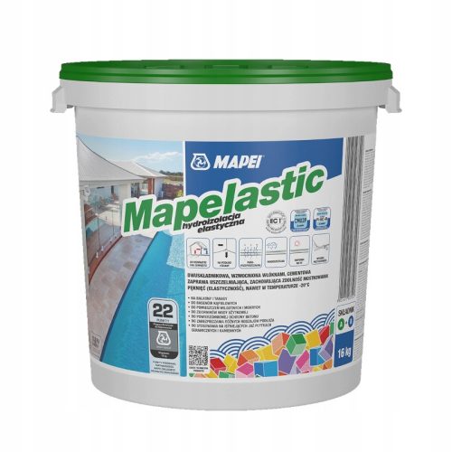 Hidroizolacija Mapelastic dwukomponentna cementna masa 16kg