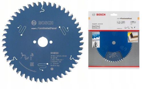 Bosch visoka kvaliteta pile 165x20x2,6 mm
