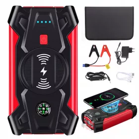   MOĆNI BOOSTER POWERBANK JUMP STARTER 20000MAH 800A 12V + LED