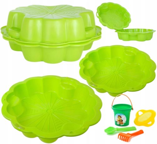 DVOJNA PIJESKARNA TRATINČICE 214 cm SET OD 2 KOMADA + GRATIS