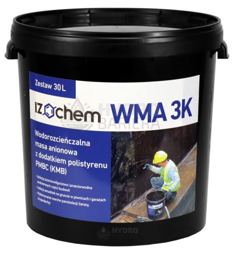 IZOCHEM WMA 3K MASA KMB S POLISTIRENSKIM ISPUNJENJEM TEŠKA VODOOTPORNA