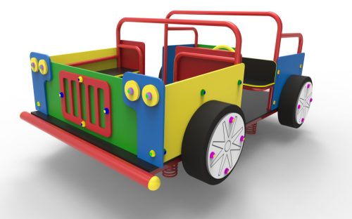 JEEP vrtna ljuljačka na oprugama - dječje igralište