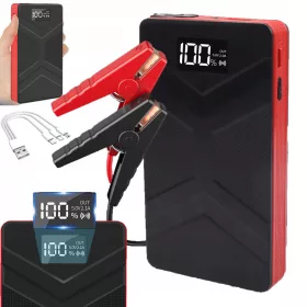   JUMP STARTER POWER BANK LED 10000MA USB AUTOMOBILSKI POKRETAČ