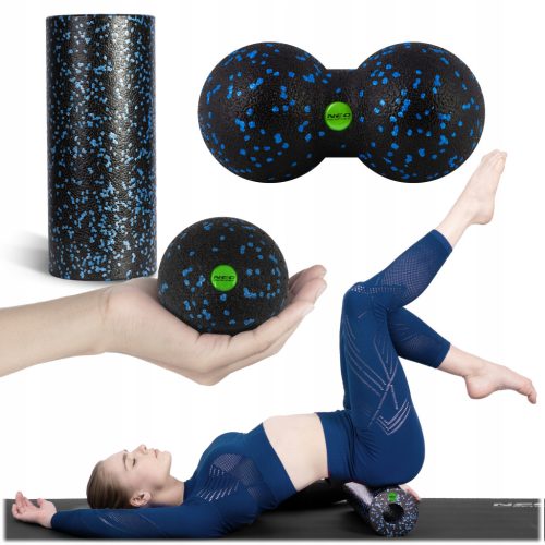  Neo-Sport set 33 cm x 14 cm crna, plava