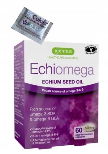 Echiomega - Omega-3 Kapsule Biljne, 60 Kapsula