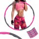Hoop Fit Masažni Hula Hoop s Minexo nitnama, 95 cm, roza