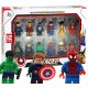  BLOKOVI miniFIGURE OSVETNICI Hulk, Spider, Wolverine 12 figura