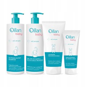   OILLAN Baby - Komplet Proizvoda za Nježnu Njegu Bebine Kože