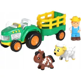   Set traktora s figurom farmera i životinja sa svjetlom i zvukom