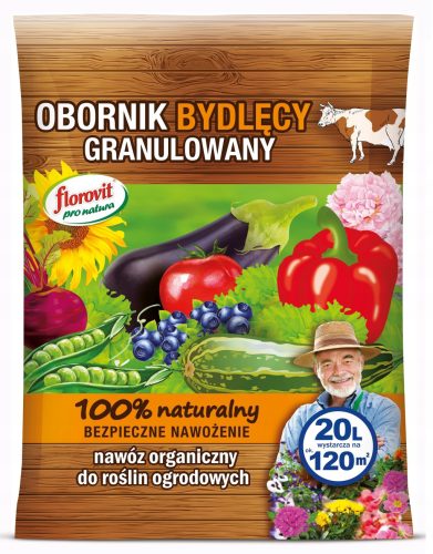 Florovit Premium Organsko Gnojivo Granulat za Goveđi Stajnjak 20L