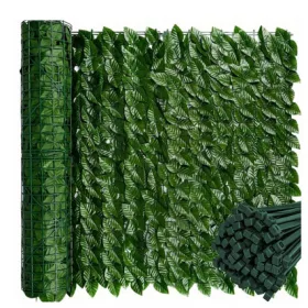   UMJETNI BRŠLJAN za ogradu, balkon, zid, 5 mx 50 cm, ZELENI ZID