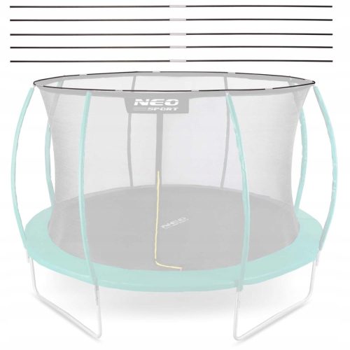 GORNJI PRSTEN NEO-SPORT MREŽE ZA TRAMPOLIN 374cm 12ft