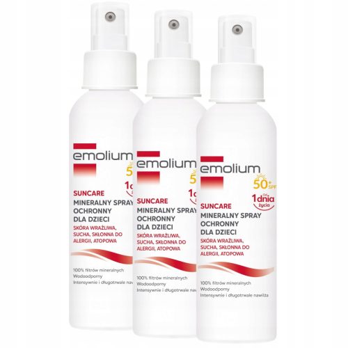 Emolium SunCare Mineralni Sprej SPF 50+ za Djecu i Odrasle 100ml