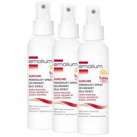   Emolium SunCare Mineralni Sprej za Zaštitu SPF 50+ za Djecu i Odrasle, 100ml