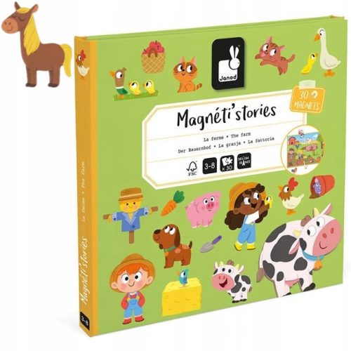  Magneti'stories 3+ farma magnetna slagalica JANOD