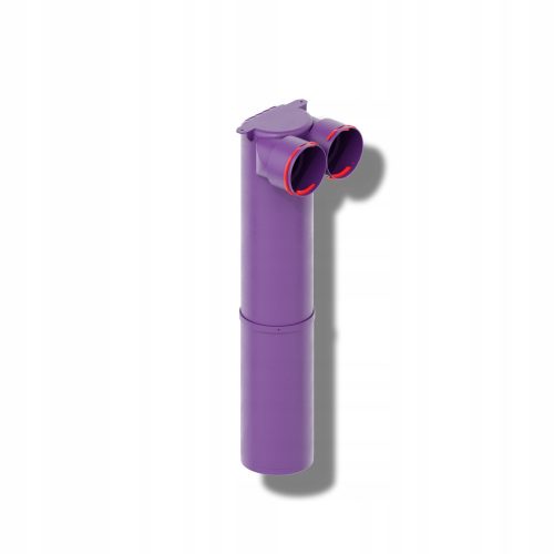 MAX-VENT plenumska kutija 2x90/125 Ag dodatak