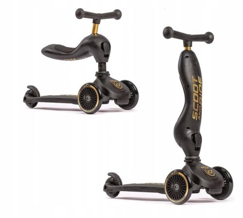 Trokolica Scoot & Ride crno-zlatna