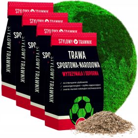    Ukrasna trava, mješavina trava, za zasjenjene prostore, vrt, sport Stylowy Trawnik 800 m² 20 kg