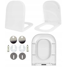 Stol sjedalice s mekanim zatvaranjem za WC školjku ROCA GAP