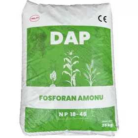 Dušično-fosforno gnojivo DAP granulat 25 kg 25 l