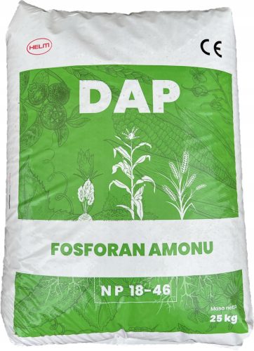 Dušično-fosforno gnojivo DAP granulat 25 kg 25 l