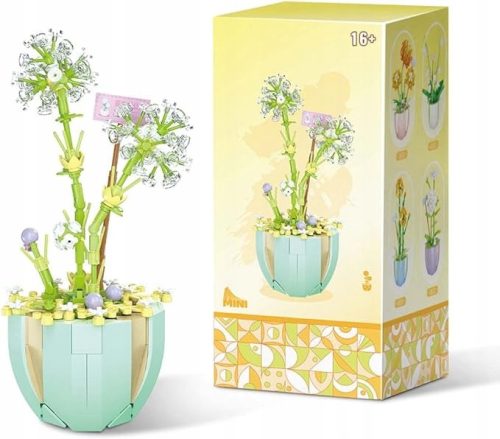  FLOWERS blocks, buket cvijeća u saksiji DIY Vječno cvijeće 269 kom. 2087