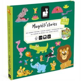    Magnetna slagalica Afričke životinje Magneti'stories 3+ JANOD
