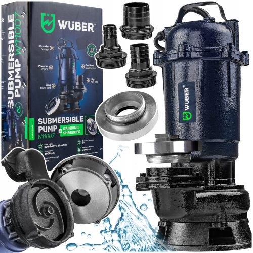 Potopna pumpa za prljavu i čistu vodu Wuber 2600W 18000 l/h