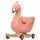 Bujak Flamingo 2-u-1 s gumenim kotačima i zvukom, poljske pjesme
