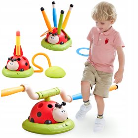   SPORTSKA VJEŠTINA IGRA ZA DJECU 3-u-1 SET KONOPAC ZA PRESKAKANJE BACANJE U CILJ