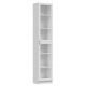  Vitrina bijela mat 200 x 40 x 31 cm TopEshop W40 2S PAFOS