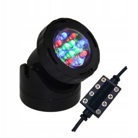 REFLEKTOR QL 39 RGB LED SVJETILJKA 1,5W 11 PROGRAMA