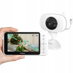 Yoton pametni video baby monitor s 4,3-inčnim zaslonom